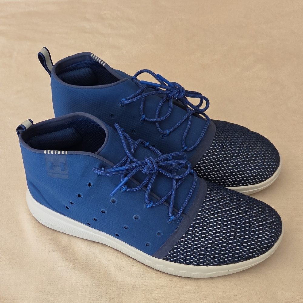 New, Men's Under Armour Blue High-Top Sneakers, Size 11